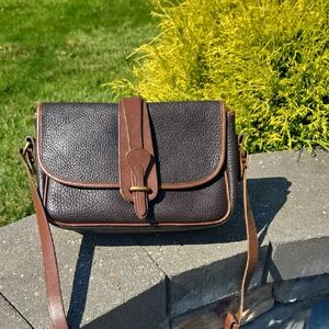 Dooney & Bourke All-Weather Leather Equestrian Crossbody bag